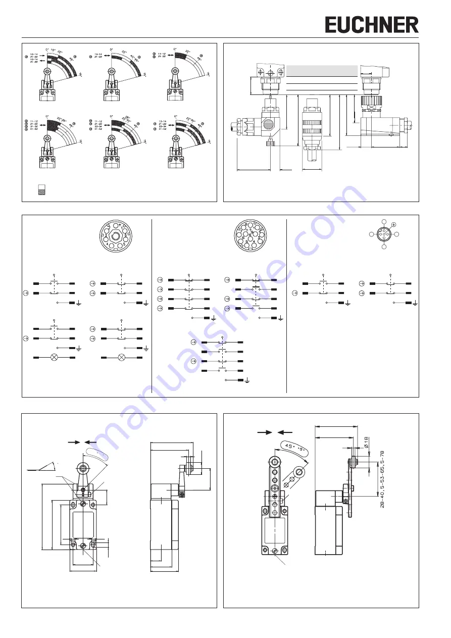 EUCHNER NZ H/P Series Скачать руководство пользователя страница 6