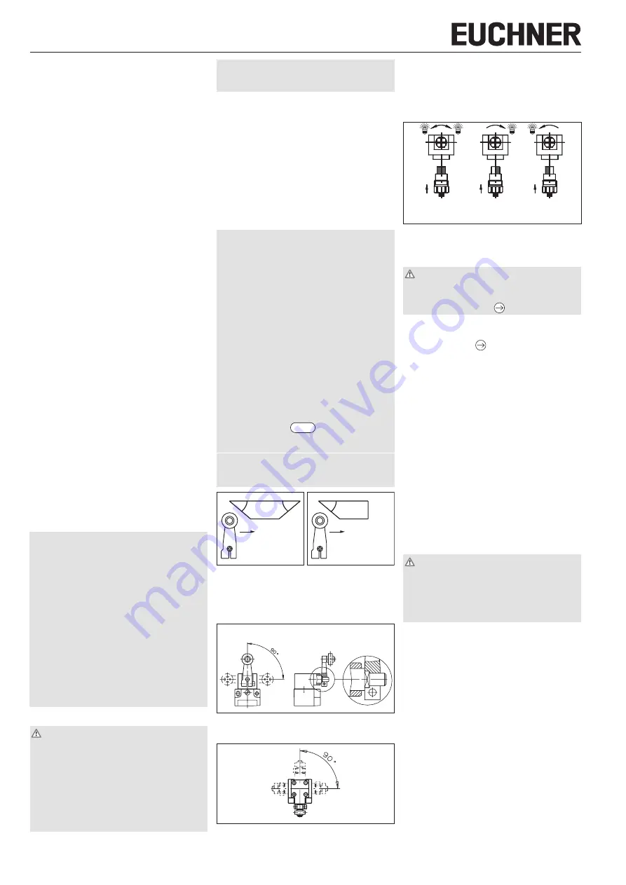 EUCHNER NZ H Series Скачать руководство пользователя страница 4