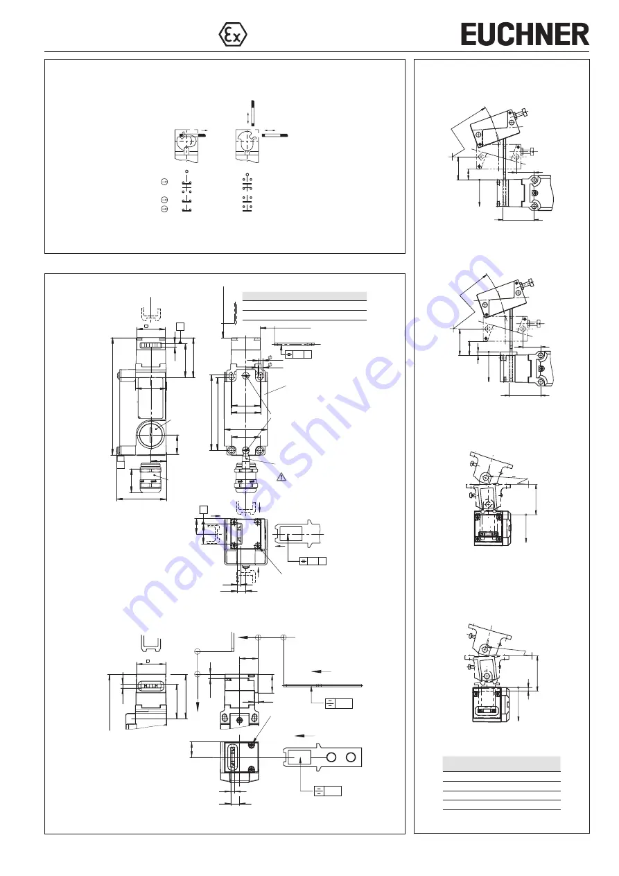 EUCHNER SGA EX Series Скачать руководство пользователя страница 3