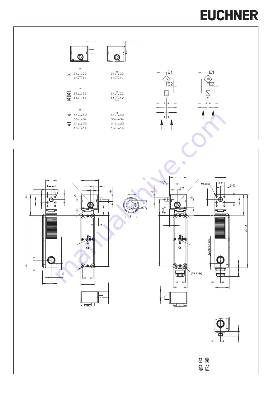 EUCHNER TK Series Operating Instructions Manual Download Page 12