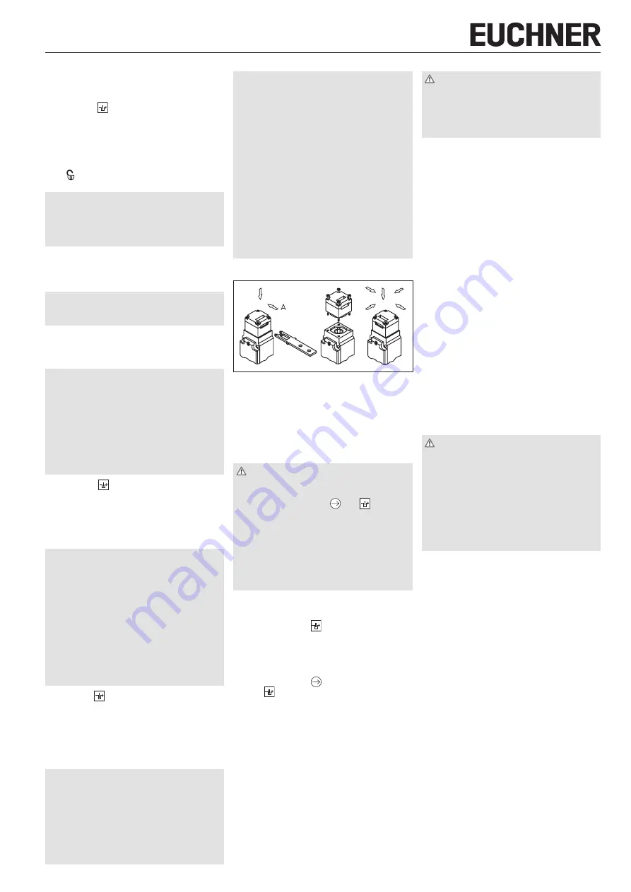 EUCHNER TP Series Operating Instructions Manual Download Page 7