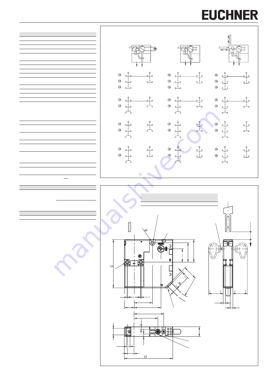 EUCHNER TQ Series Operating Instructions Manual Download Page 3