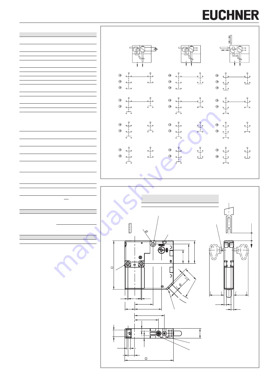 EUCHNER TQ Series Operating Instructions Manual Download Page 11