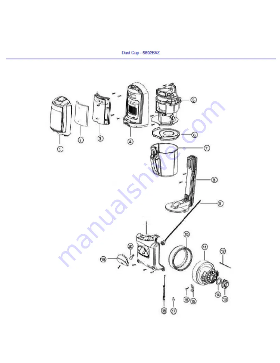 Eureka 5892BVZ - Boss 4D HEPA Upright Vacuum Скачать руководство пользователя страница 3