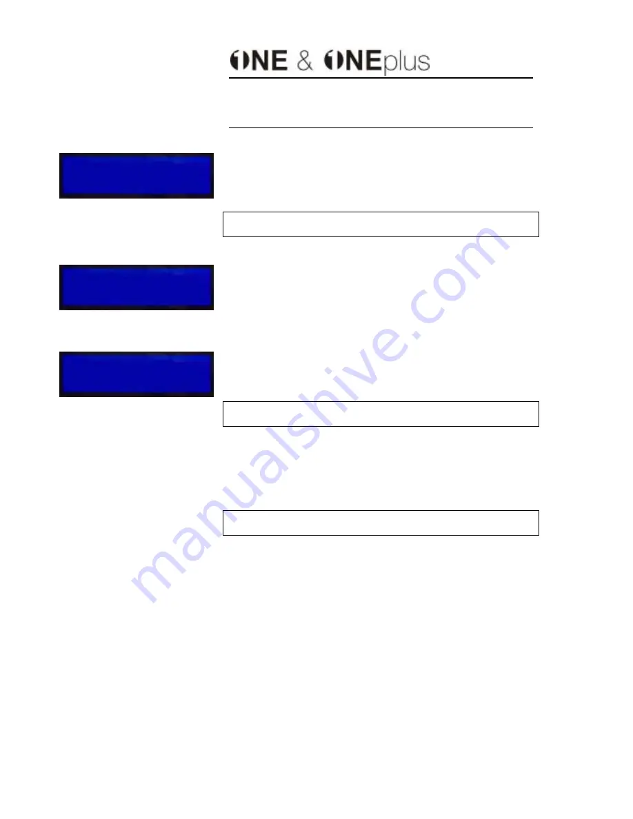 EURO One Operator'S Instruction Manual Download Page 40