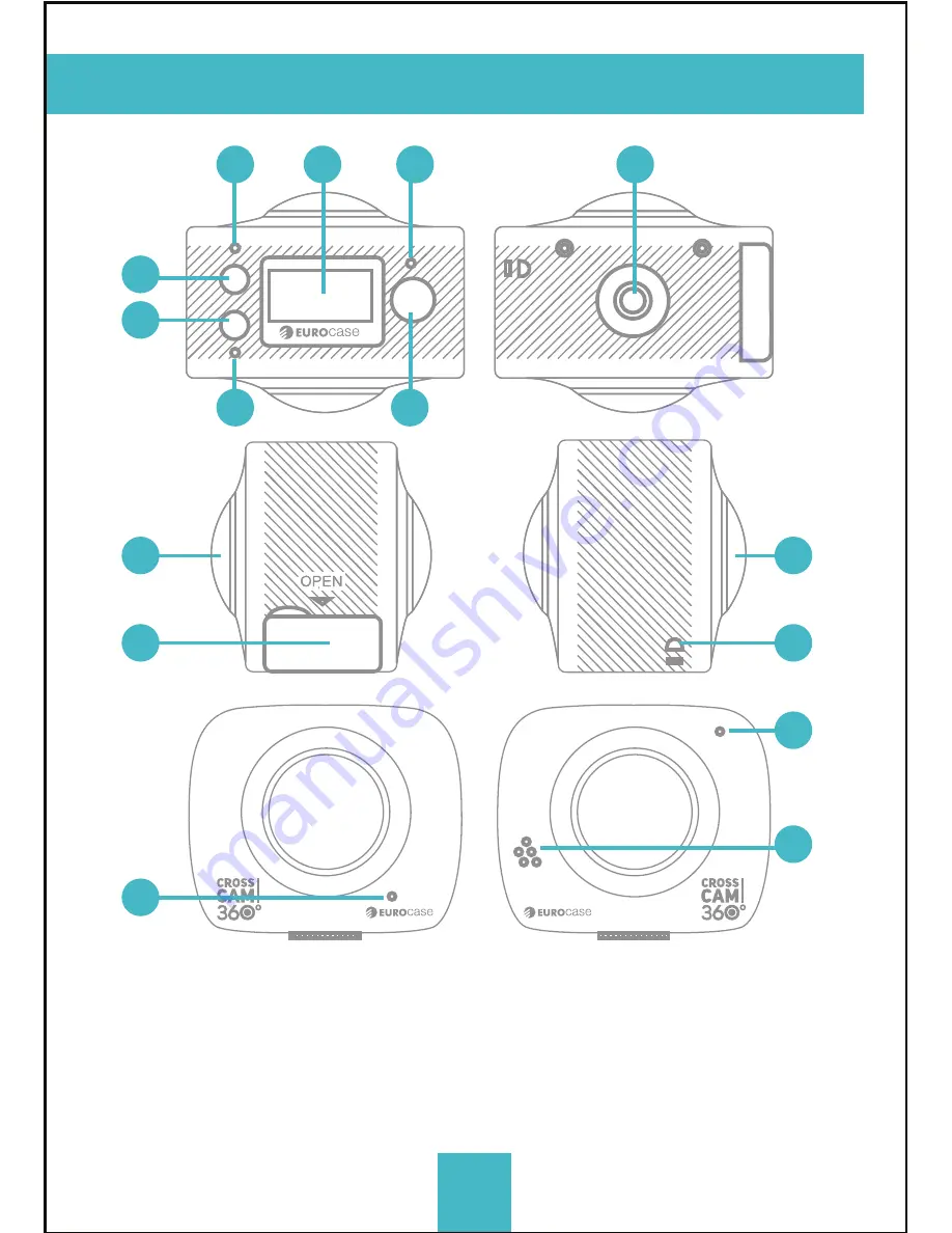 EuroCase CROSS CAM EUCS-1360 Скачать руководство пользователя страница 13