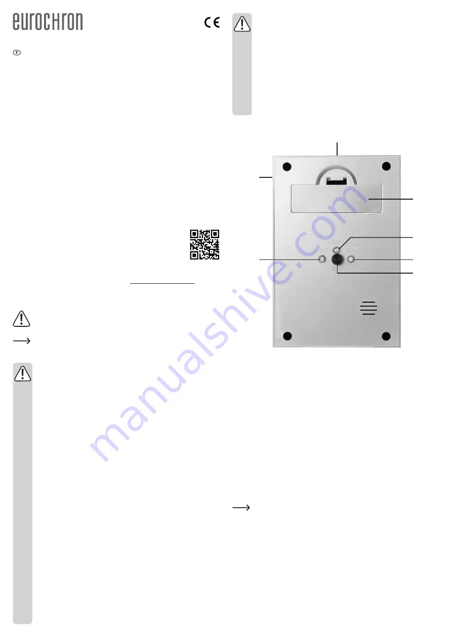 Eurochron EFW 7000 Operating Instructions Manual Download Page 5