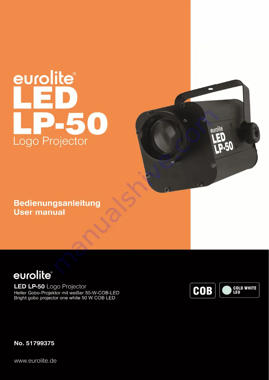 EuroLite 51799375 User Manual Download Page 1