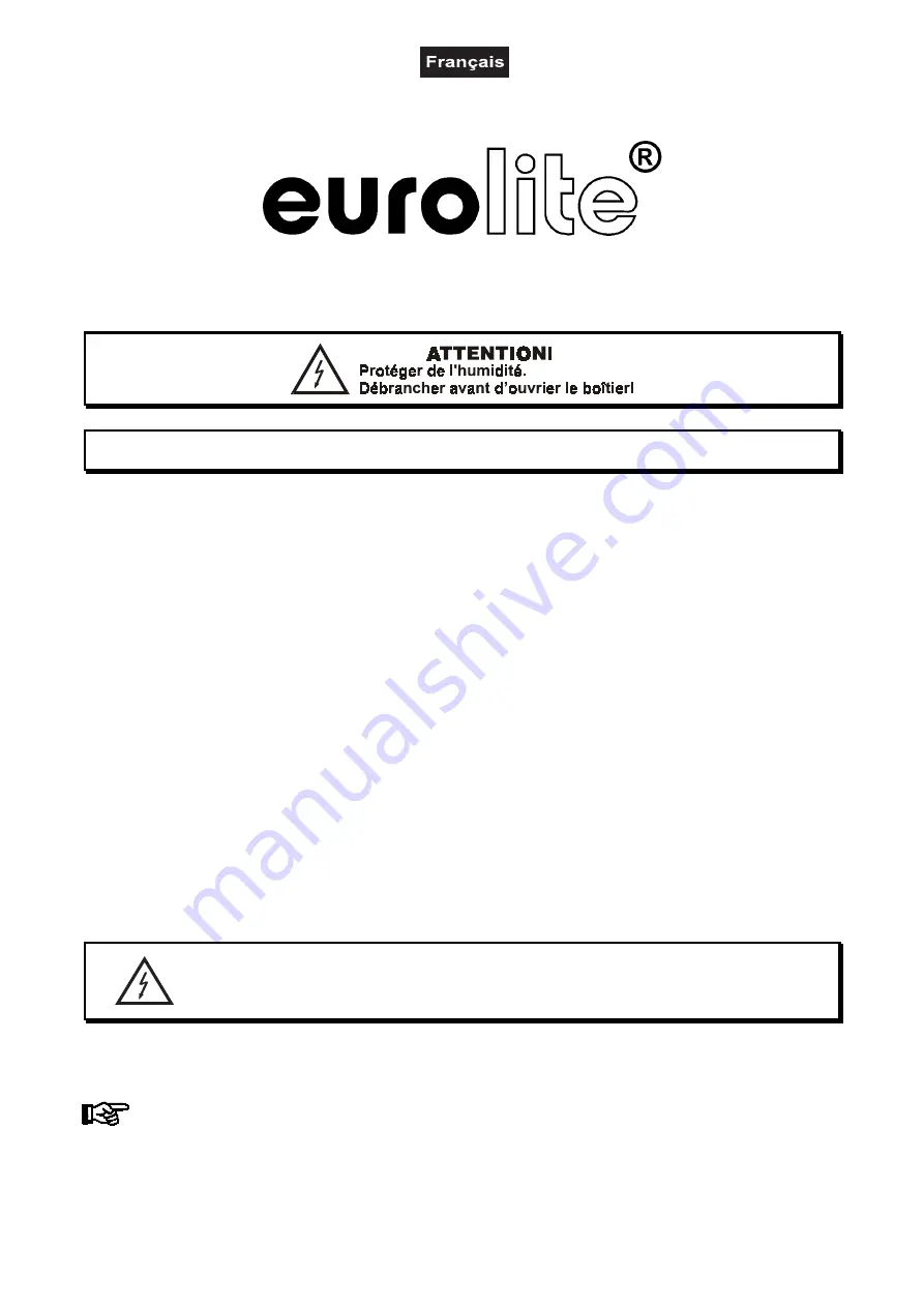 EuroLite CLS-80 User Manual Download Page 20