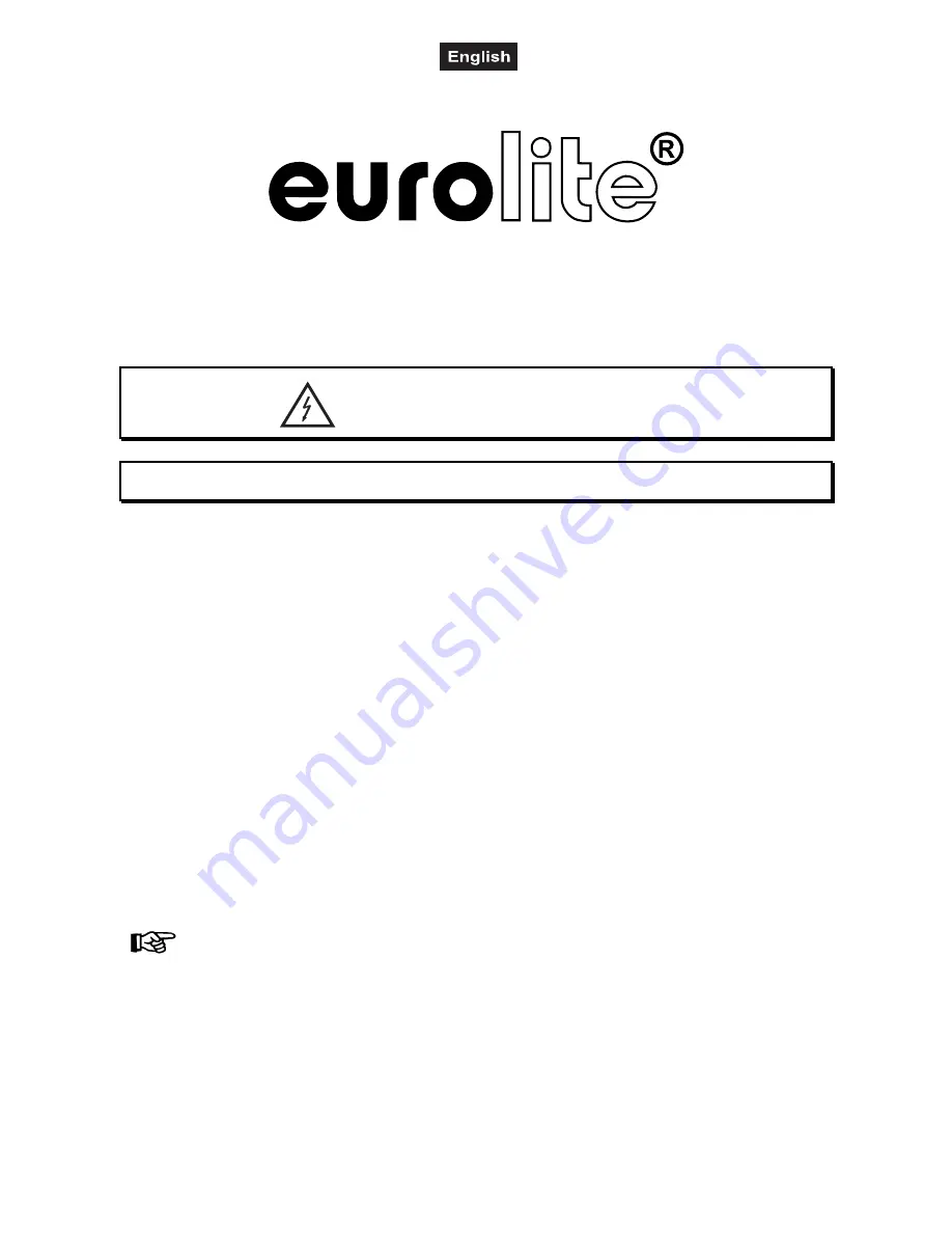 EuroLite DMX SCENE SETTER 24 User Manual Download Page 18