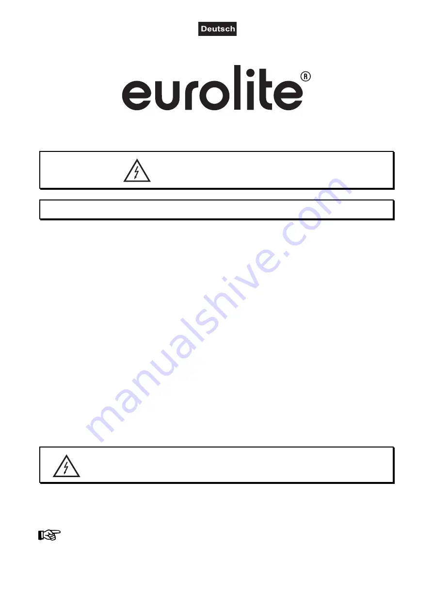 EuroLite LED Hybrid PUS-5 User Manual Download Page 3