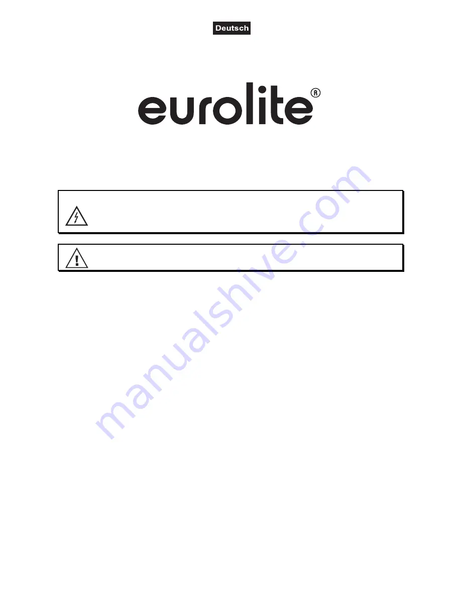 EuroLite LED KLS PARty User Manual Download Page 4