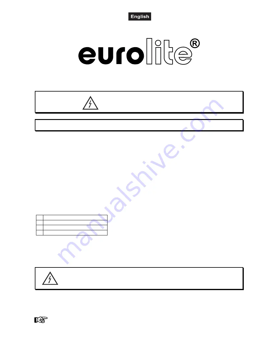 EuroLite LED QDF-Bar User Manual Download Page 17