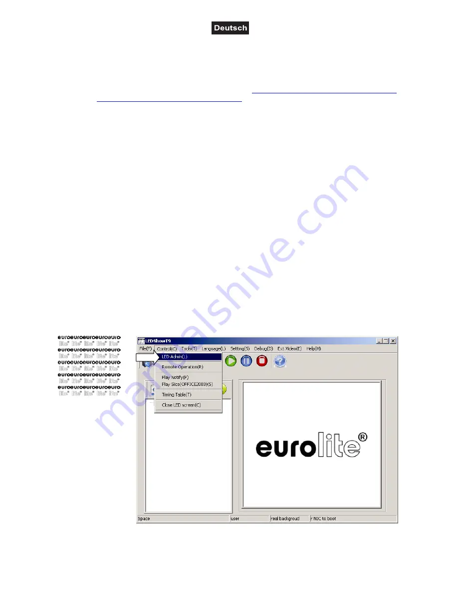 EuroLite Led Soft Display Panel User Manual Download Page 17