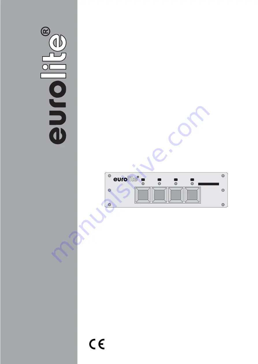 EuroLite LVH-3 User Manual Download Page 1