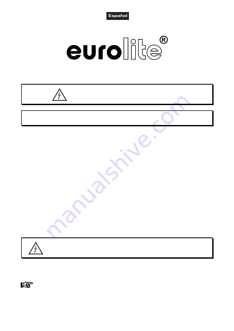 EuroLite PAR-56 Floorspot User Manual Download Page 25