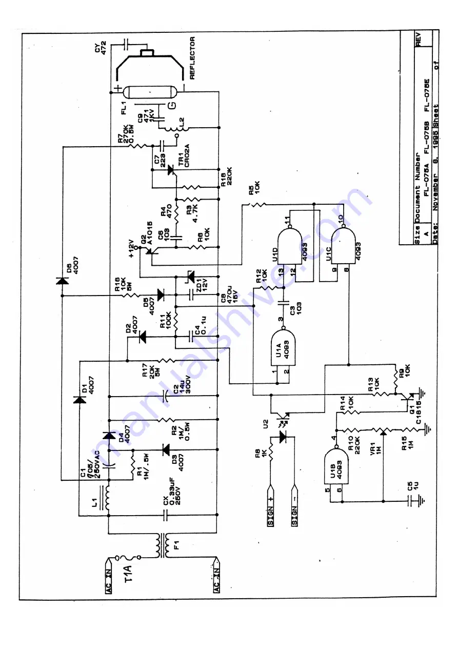 EuroLite Power-Strobe 500 Скачать руководство пользователя страница 3