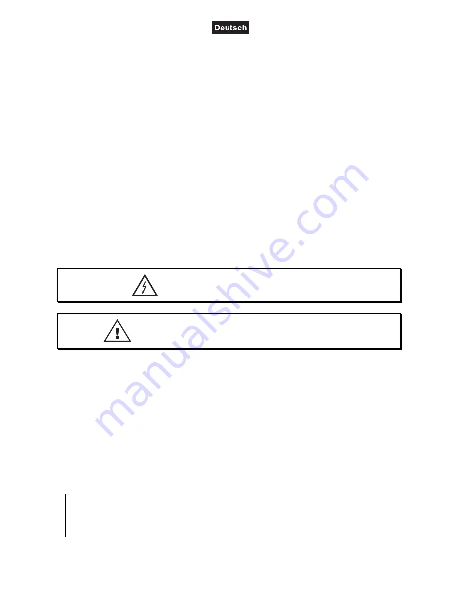 EuroLite Profile Spot 650W 20-40 User Manual Download Page 6