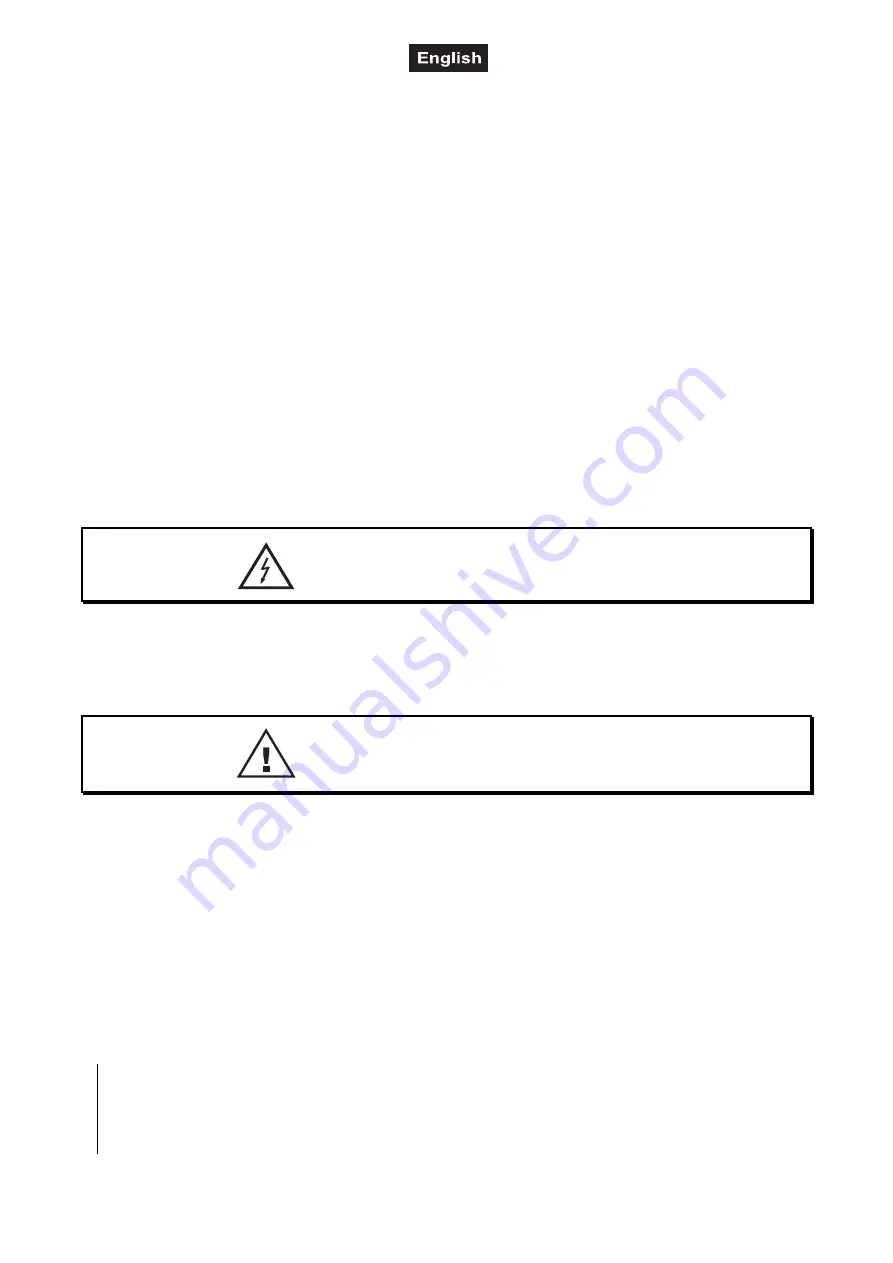 EuroLite VFL-1200 Follow Spot User Manual Download Page 14