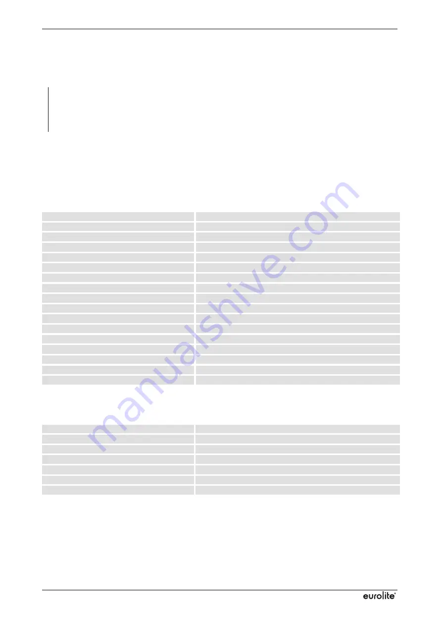 EuroLite VLS-1600RGB 40K User Manual Download Page 26