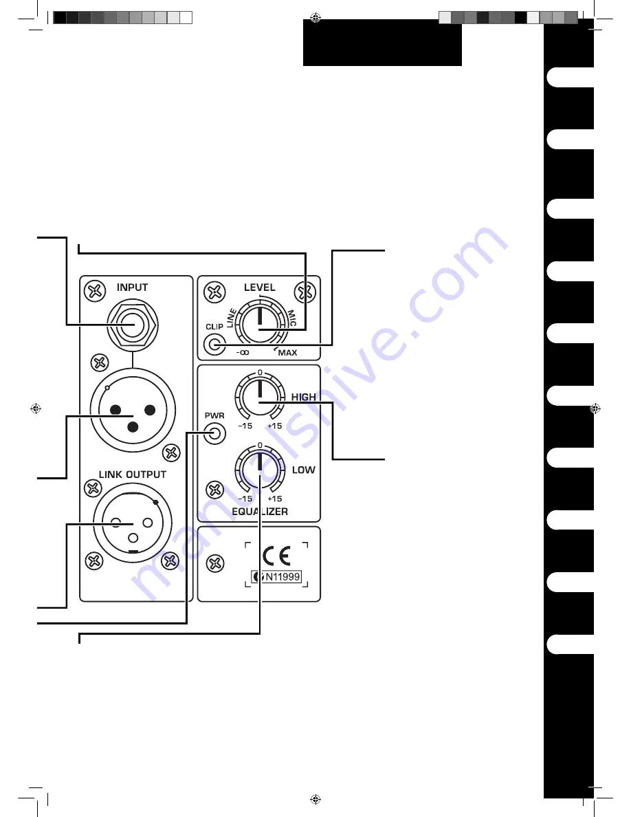 EUROLIVE B312D Operating Instructions Manual Download Page 25