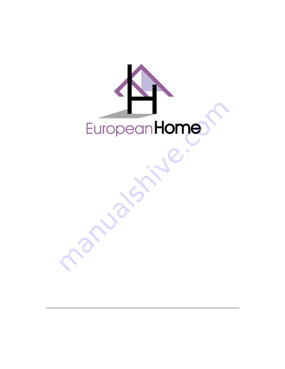 European Home DV 52 ST Installation, Operation And Maintenance Manual Download Page 20