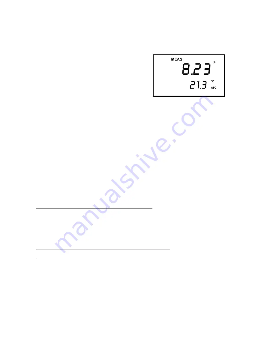 EUTECH INSTRUMENTS CyberScan pH 300 Instruction Manual Download Page 19