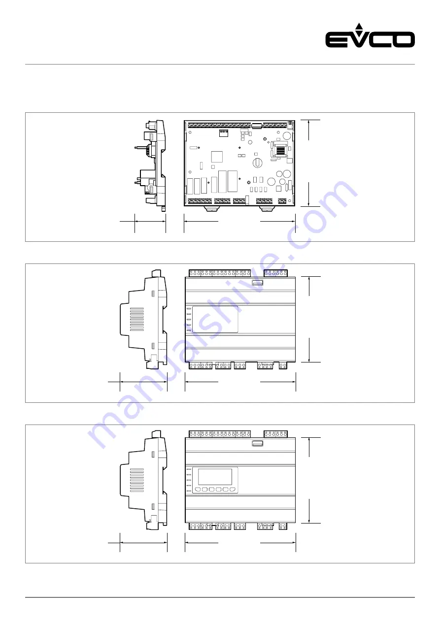 Evco c-pro 3 OEM Hardware Manual Download Page 9