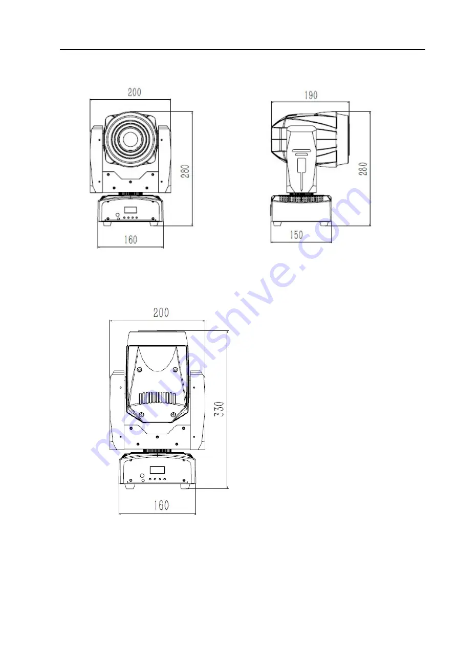 Event Lighting LM60S Скачать руководство пользователя страница 3