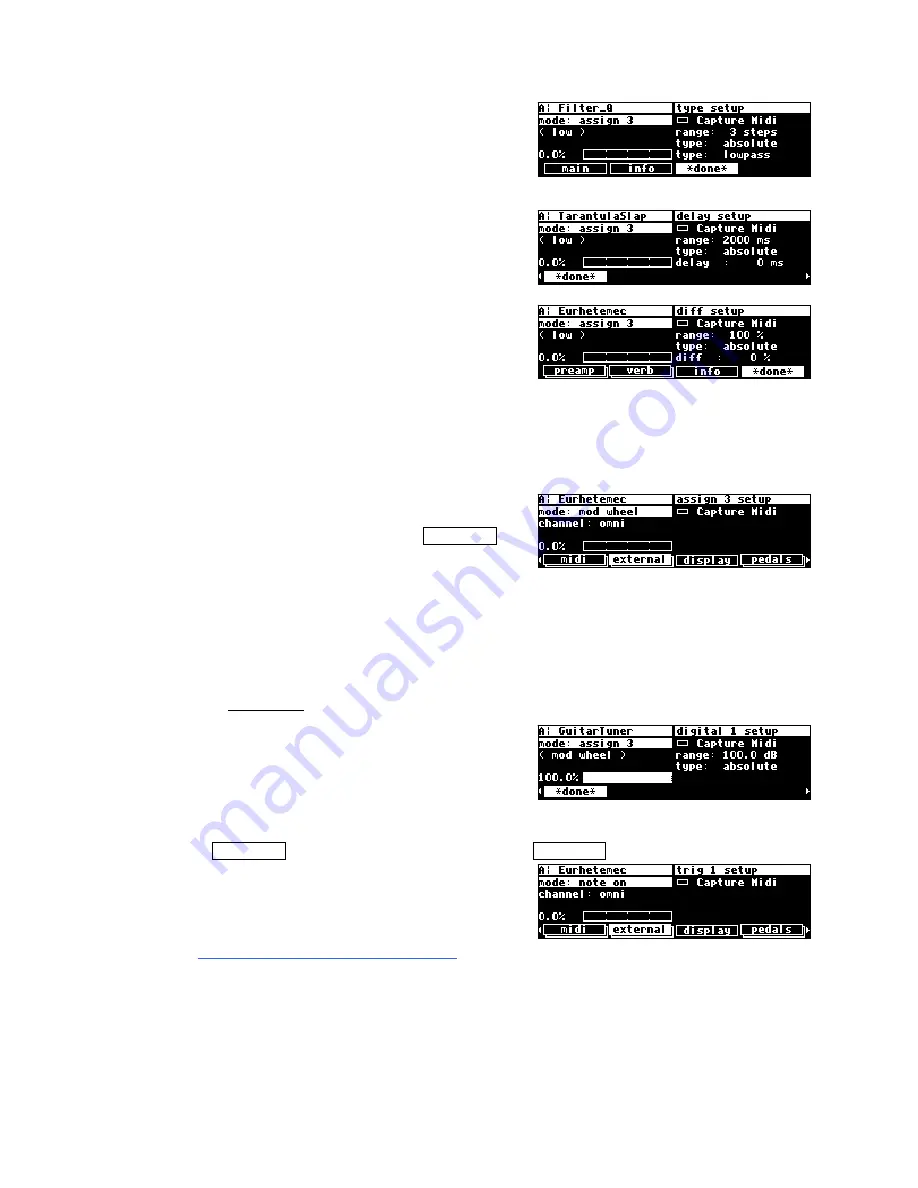 Eventide H8000FW Operating Manual Download Page 116