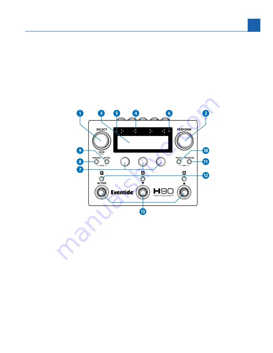 Eventide H90 Harmonizer User Manual Download Page 13