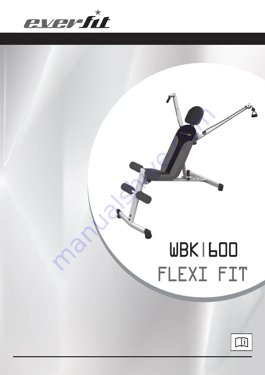 Everfit WBK 600 FLEXI FIT Скачать руководство пользователя страница 1