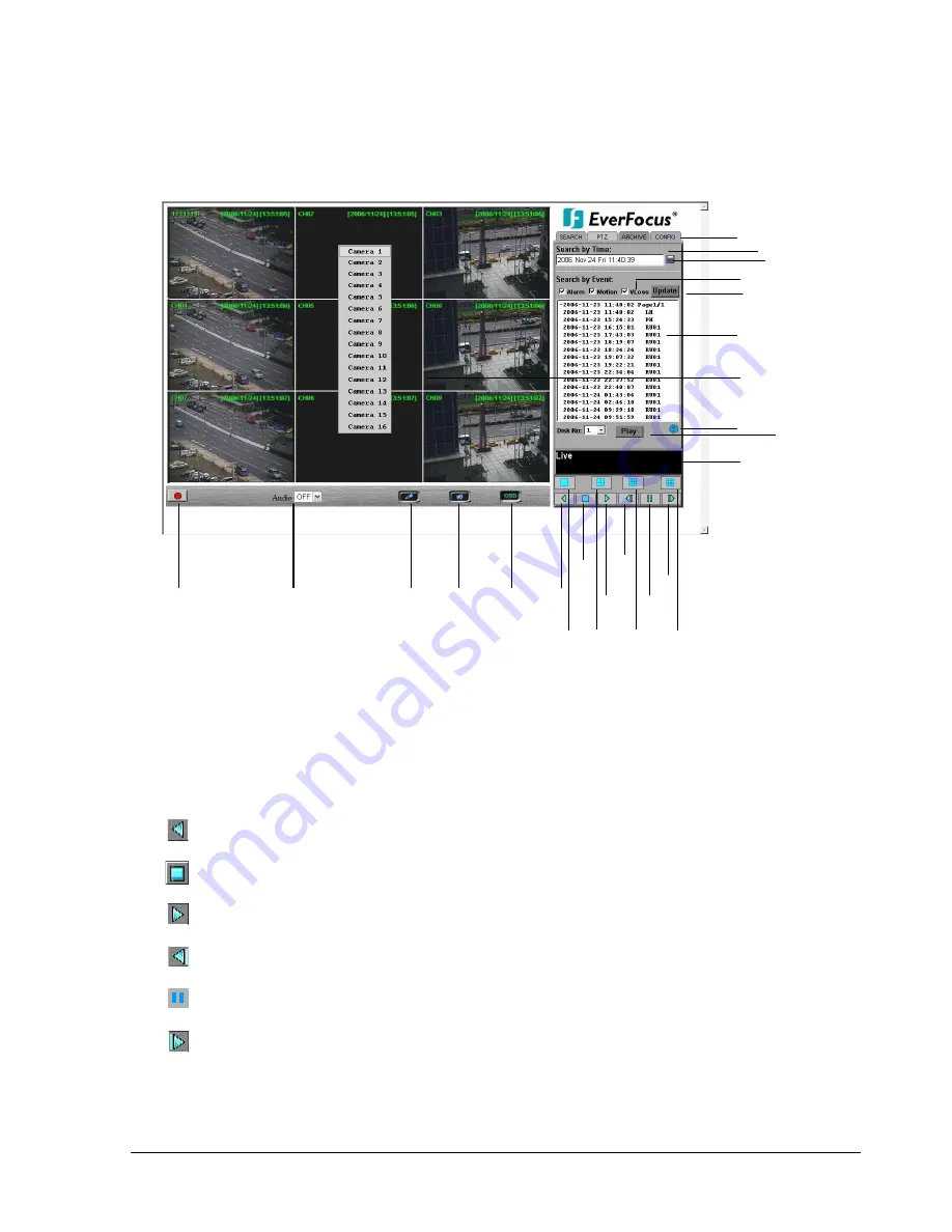 EverFocus 920 Instruction Manual Download Page 126