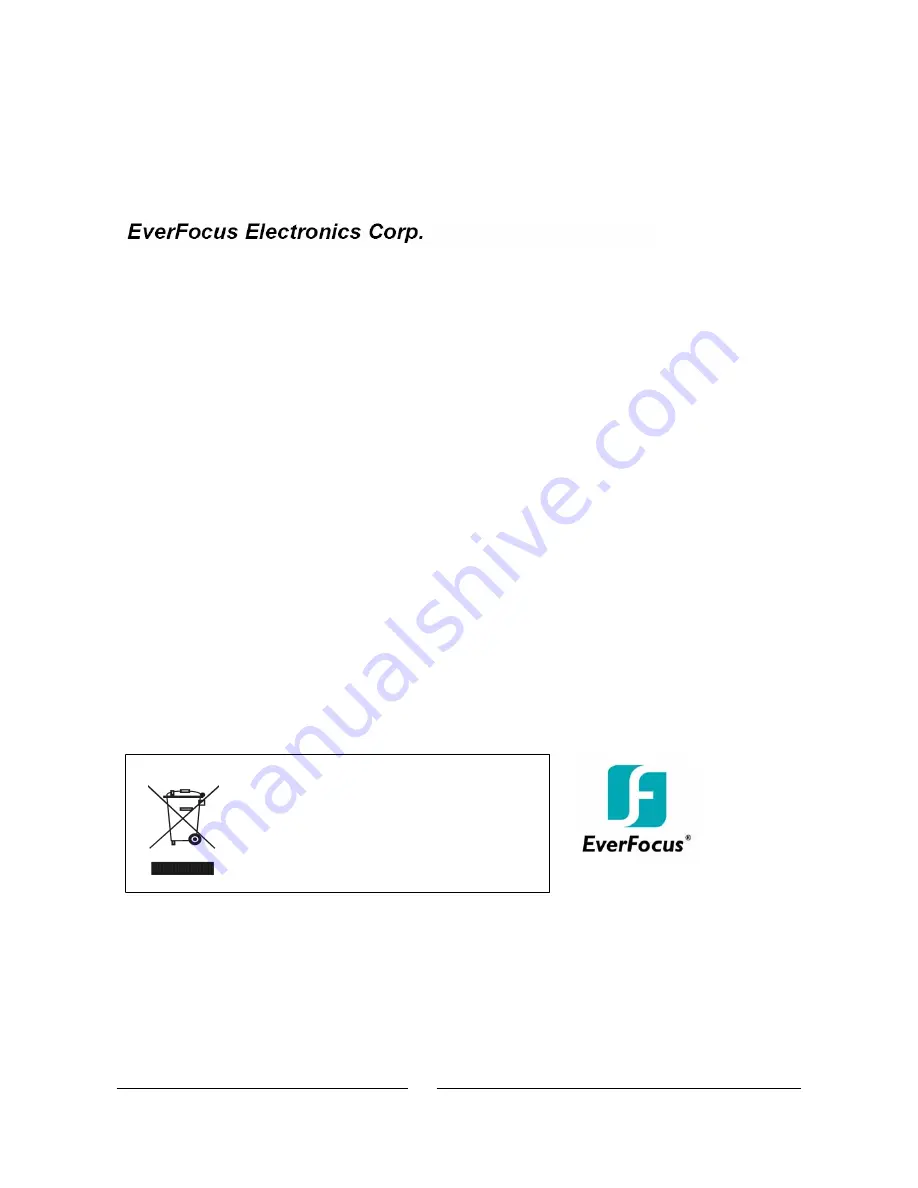 EverFocus EBD430 Operation Instructions Manual Download Page 15