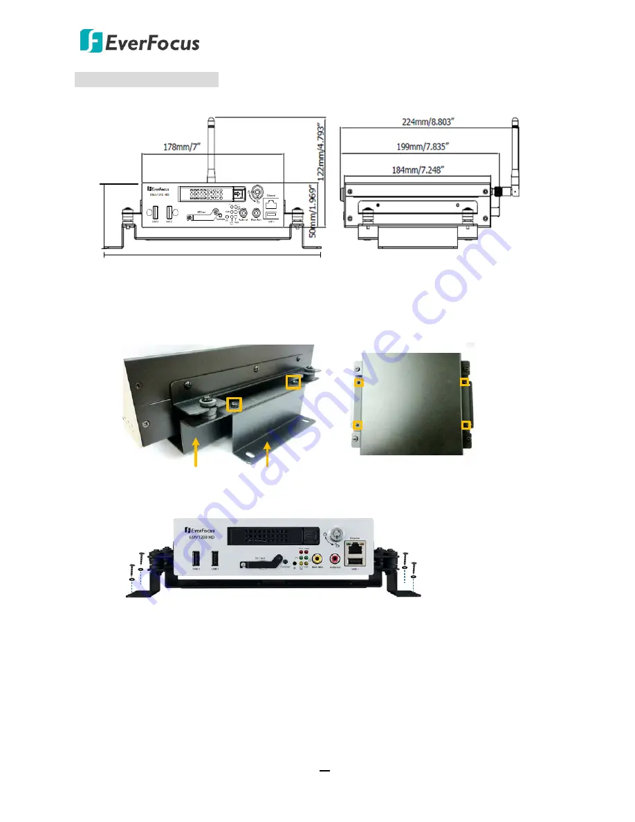 EverFocus EMV1200 HD User Manual Download Page 20