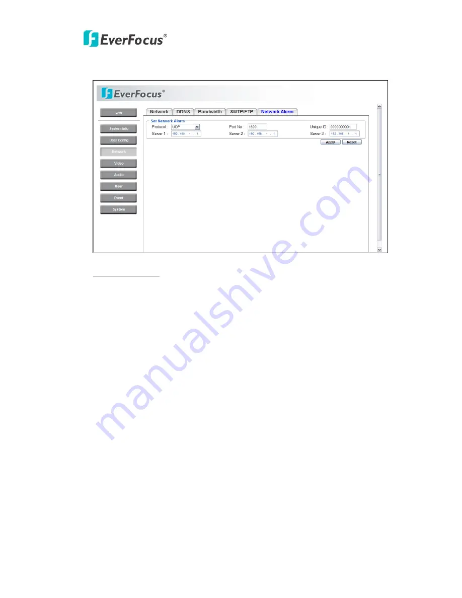 EverFocus EQN22 Series User Manual Download Page 23