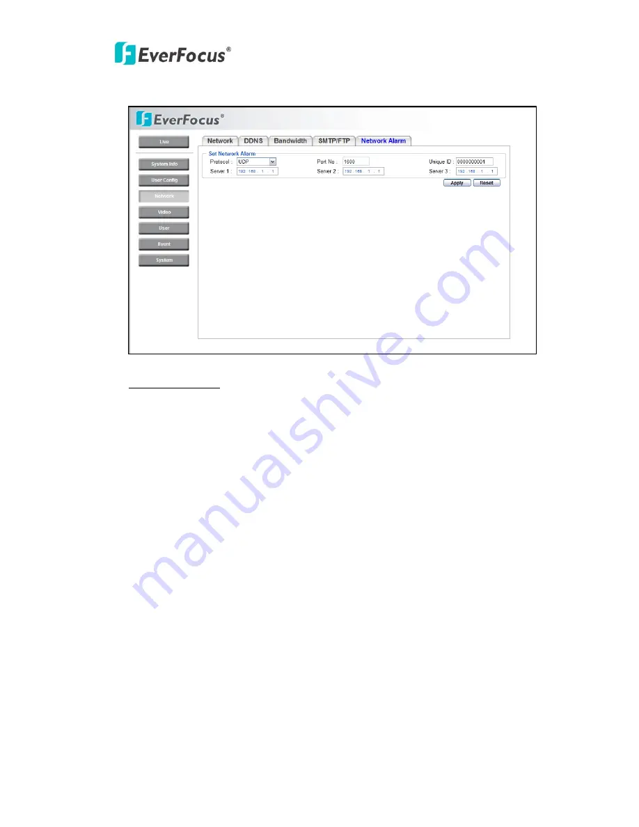 EverFocus NeVio EZN850 User Manual Download Page 21