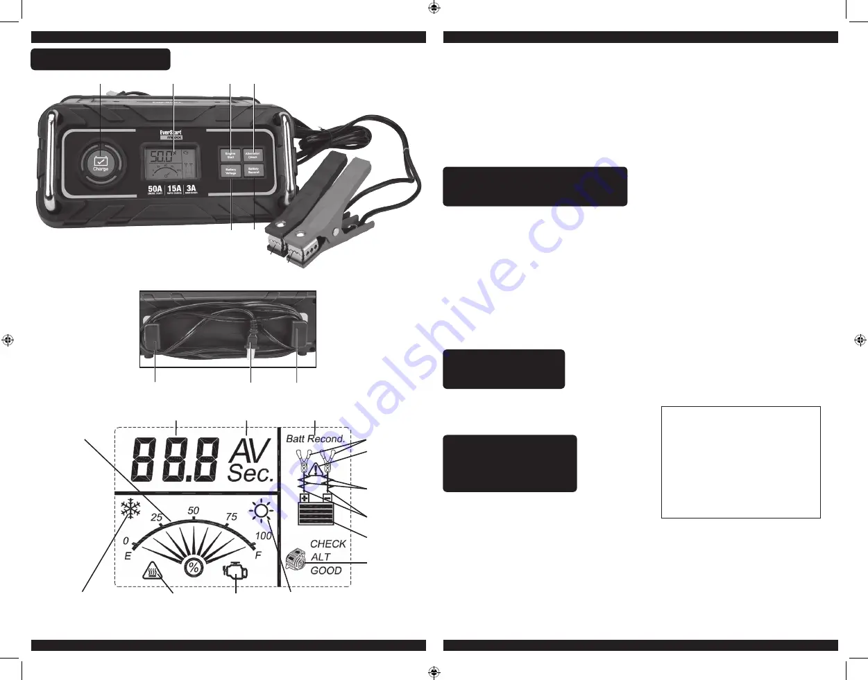 EverStart MAXX BC50BE Скачать руководство пользователя страница 6