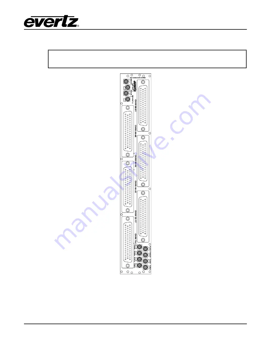 evertz 3000FR User Manual Download Page 61