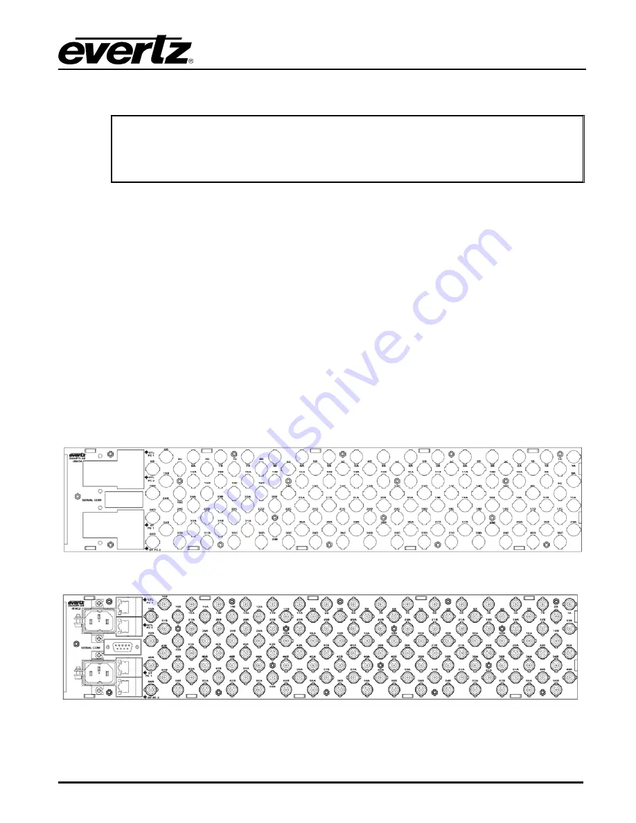 evertz 3505FR Series Installation And Operation Manual Download Page 33