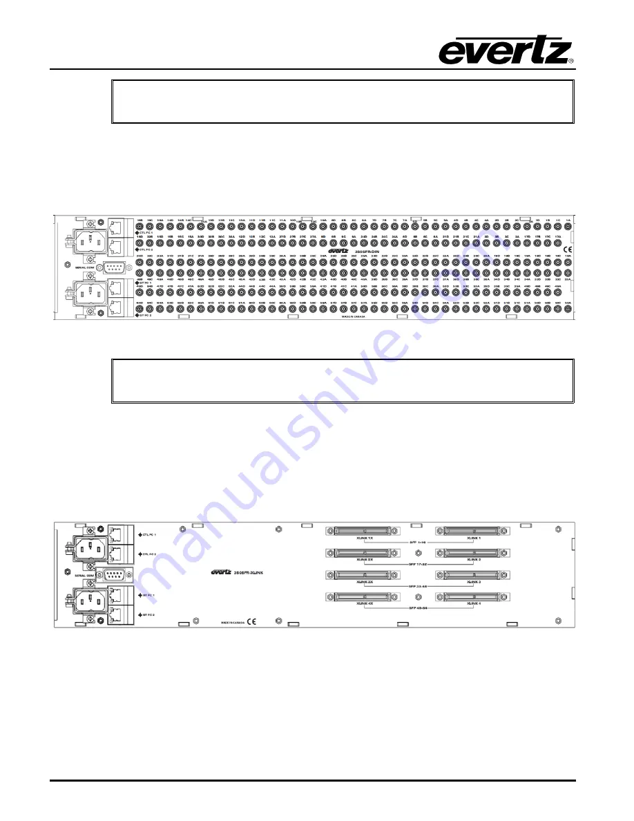 evertz 3505FR Series Installation And Operation Manual Download Page 34