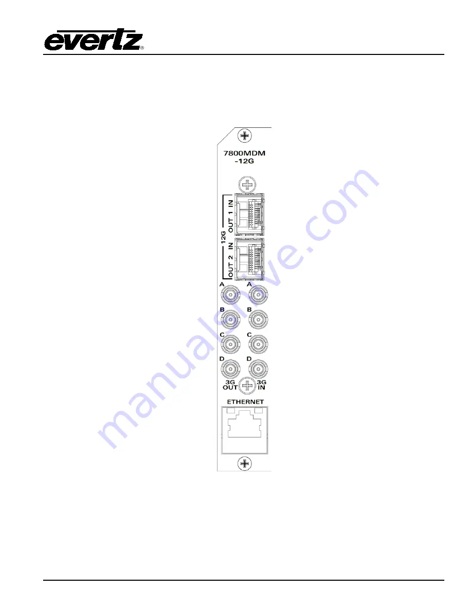 evertz 7800MDM-12G Скачать руководство пользователя страница 11