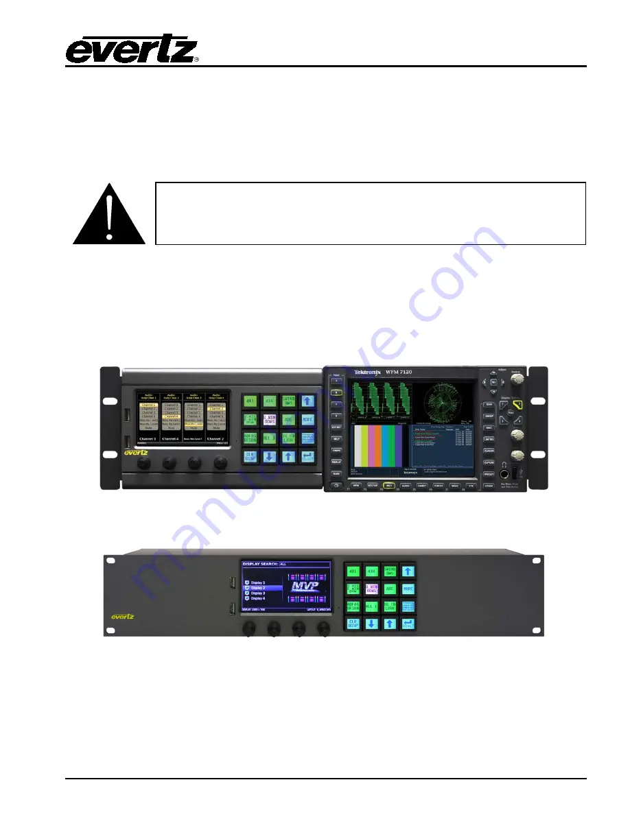 evertz CP-2116E Скачать руководство пользователя страница 15