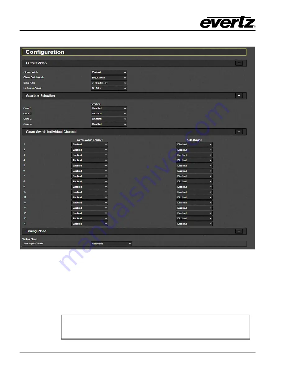 evertz EQT-1616-3G-F User Manual Download Page 46