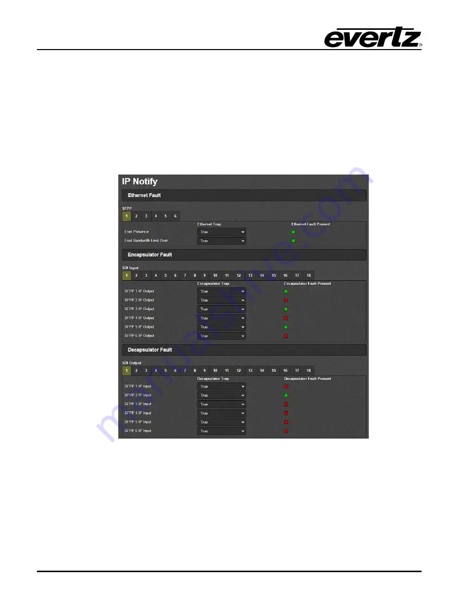 evertz EQX-IP18-IPG Скачать руководство пользователя страница 50