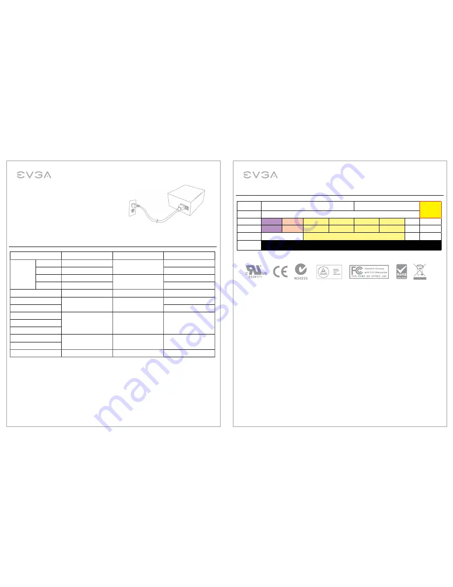 EVGA SuperNova NEX 750B User Manual Download Page 4