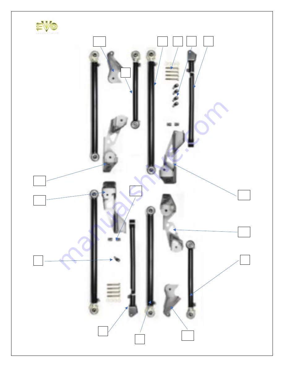 EVO Manufacturing EVO-3010 Instruction Manual Download Page 4