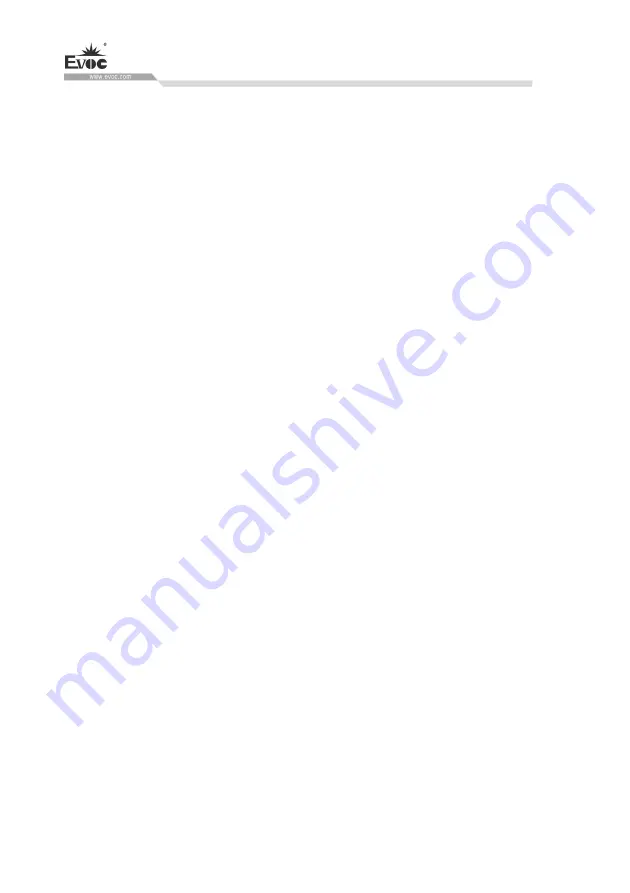 EVOC COM-1816CLNA User Manual Download Page 9