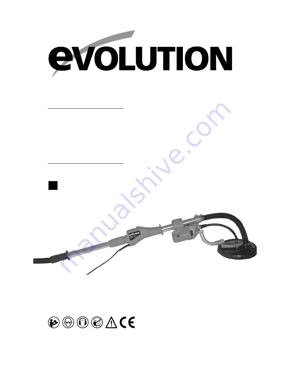 Evolution DWS3255DB1 Instruction Manual Download Page 1