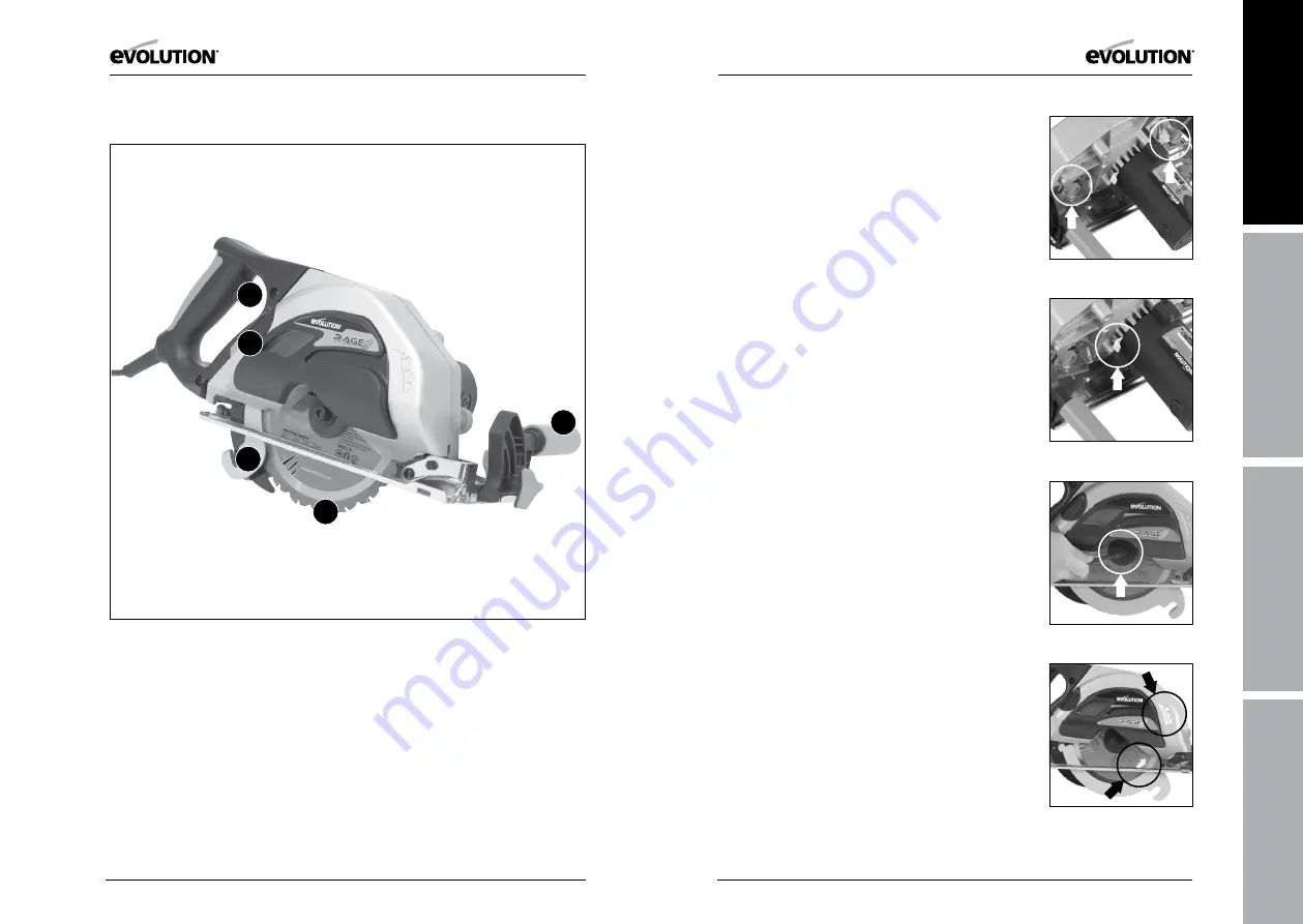 Evolution RAGE Series Original Instructions Manual Download Page 8